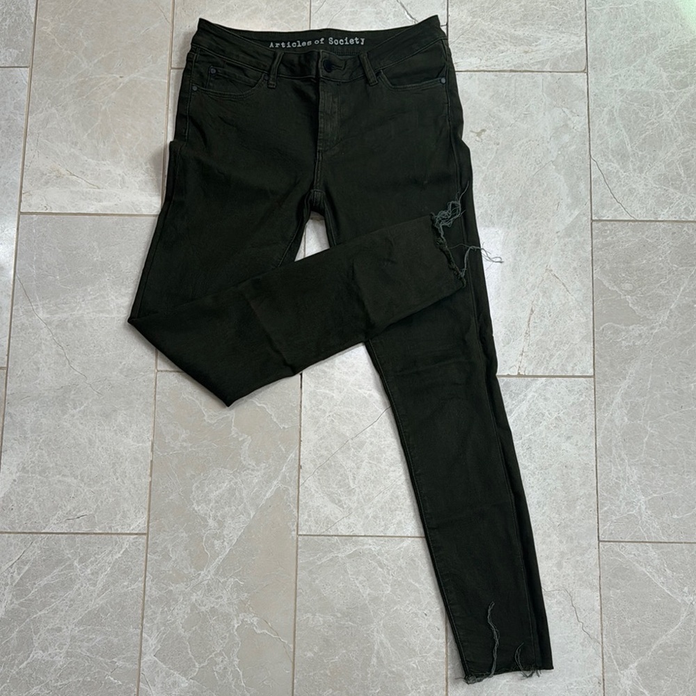 Articles of Society Olive Jeans